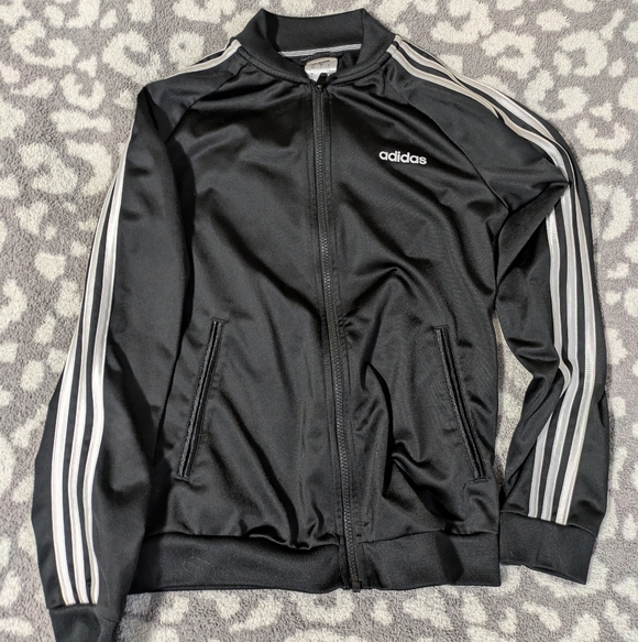adidas Tops - Adidas Black and White Track Jacket